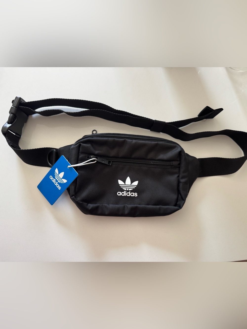 NWT adidas Black Waist Bag